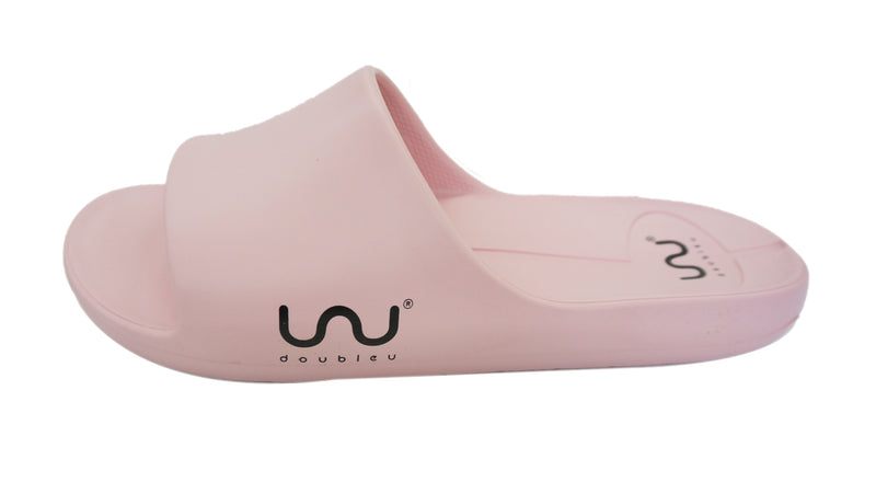Doubleu Milano Women Slipper Comfortable & Light Weight Recovery Footwear (Rossafever)